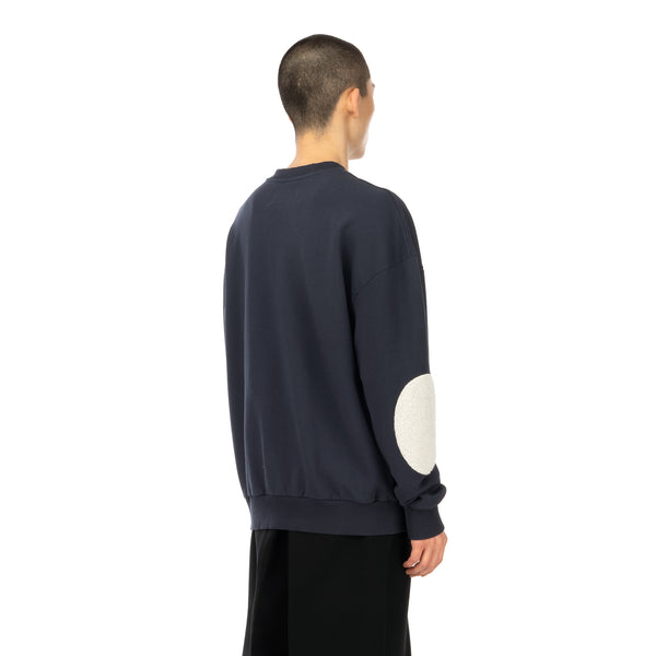 Henrik Vibskov | Big Circle Sweat Navy - Concrete