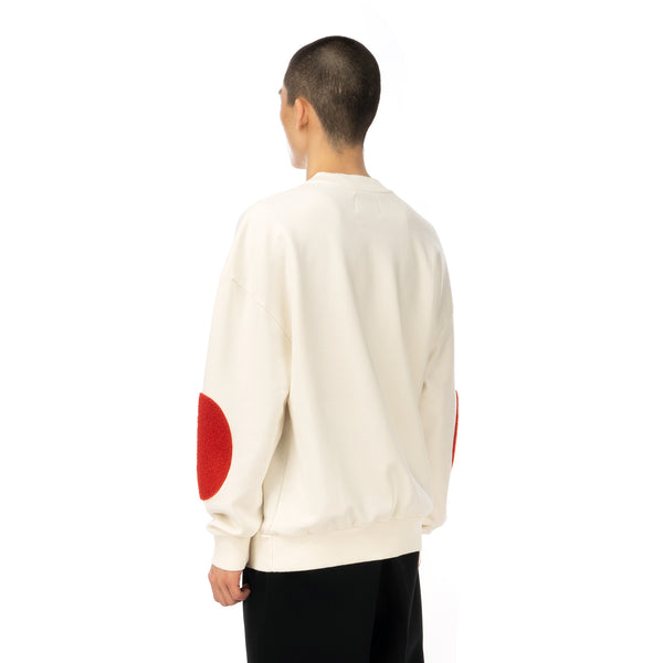 Henrik Vibskov | Big Circle Sweat Off White - Concrete