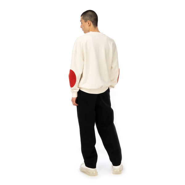 Henrik Vibskov | Big Circle Sweat Off White - Concrete