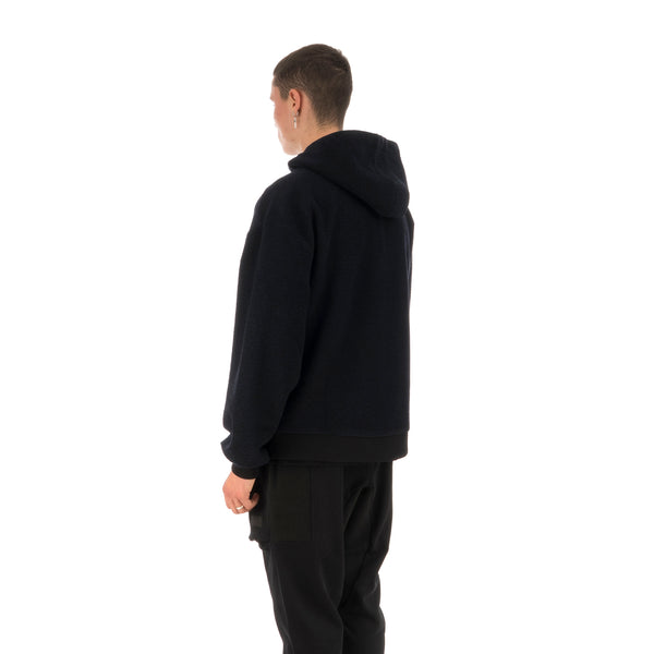 Henrik Vibskov | Volcano Hoodie Dark Blue - Concrete