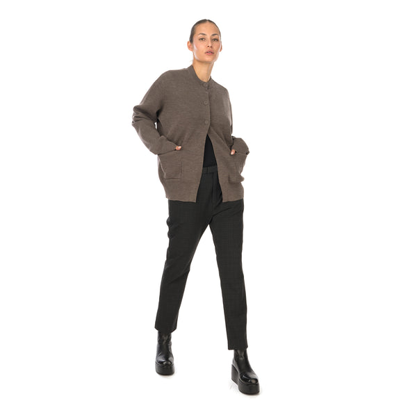 Hope | Coco Cardigan Beige Melange - Concrete