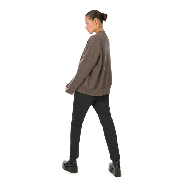 Hope | Coco Cardigan Beige Melange - Concrete