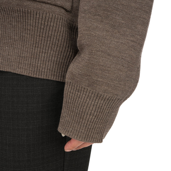 Hope | Coco Cardigan Beige Melange - Concrete