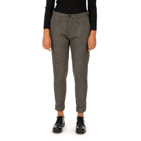 Hope | Law Trousers Charcoal Melange - Concrete