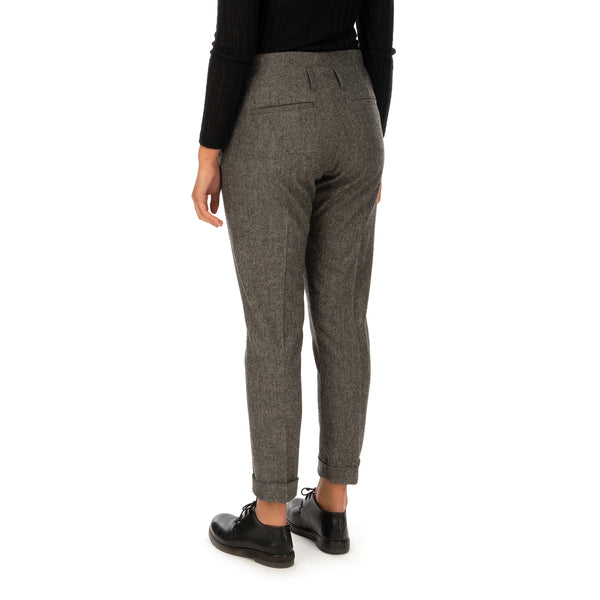 Hope | Law Trousers Charcoal Melange - Concrete