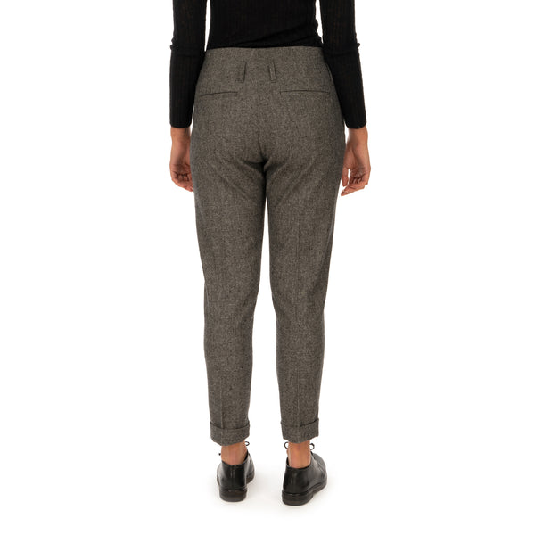 Hope | Law Trousers Charcoal Melange - Concrete