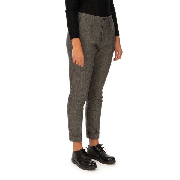 Hope | Law Trousers Charcoal Melange - Concrete