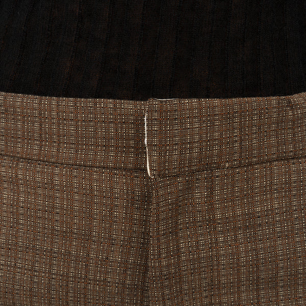 Hope | Keen Trouser Brown Melange - Concrete