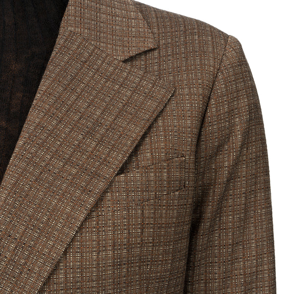 Hope | Dux Blazer Brown Melange - Concrete