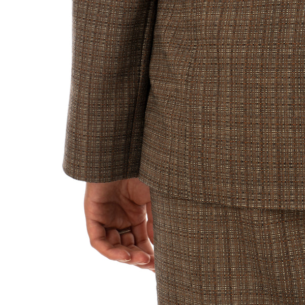 Hope | Dux Blazer Brown Melange - Concrete