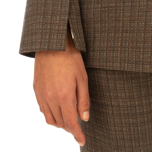 Hope | Dux Blazer Brown Melange - Concrete