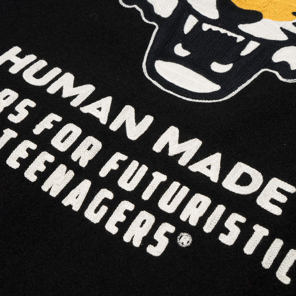 Human Made Varsity Jacket Red - Concrete