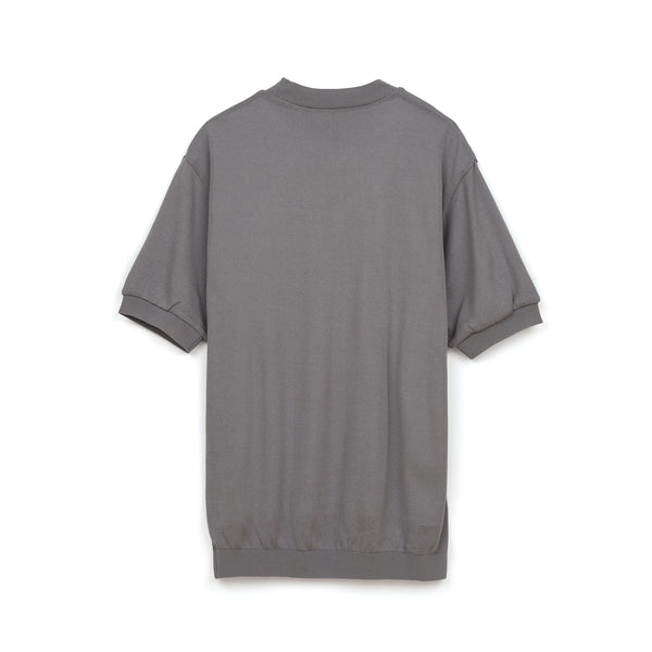 Human Made Short Sleeve Knit Gray - Concrete