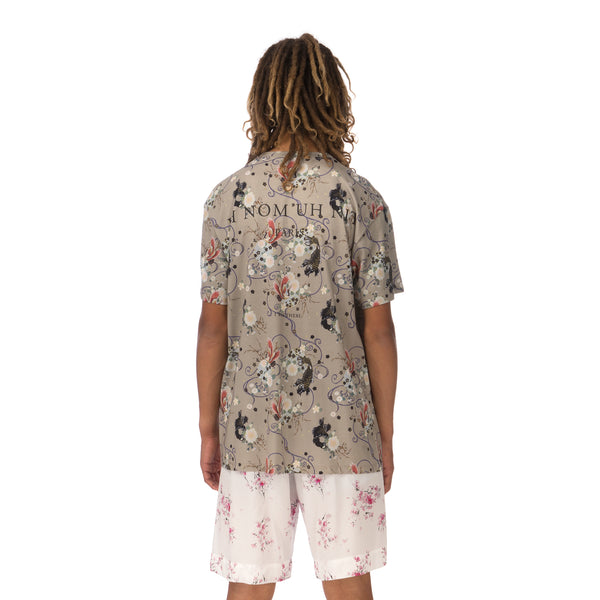IH NOM UH NIT | Future Archive All Over Print T-Shirt Multi - Concrete
