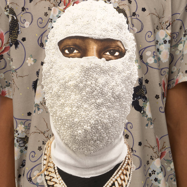 IH NOM UH NIT | Future Archive All Over Print T-Shirt Multi - Concrete