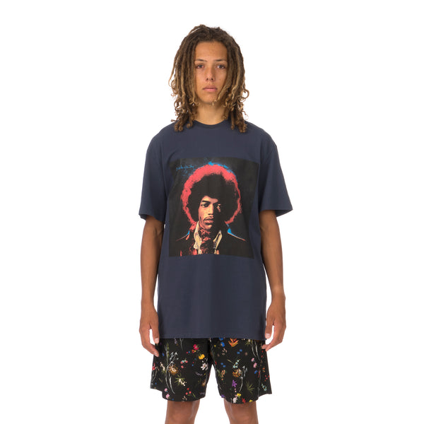 IH NOM UH NIT | Hendrix Sky T-Shirt Navy - Concrete