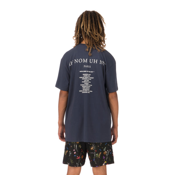 IH NOM UH NIT | Hendrix Sky T-Shirt Navy - Concrete