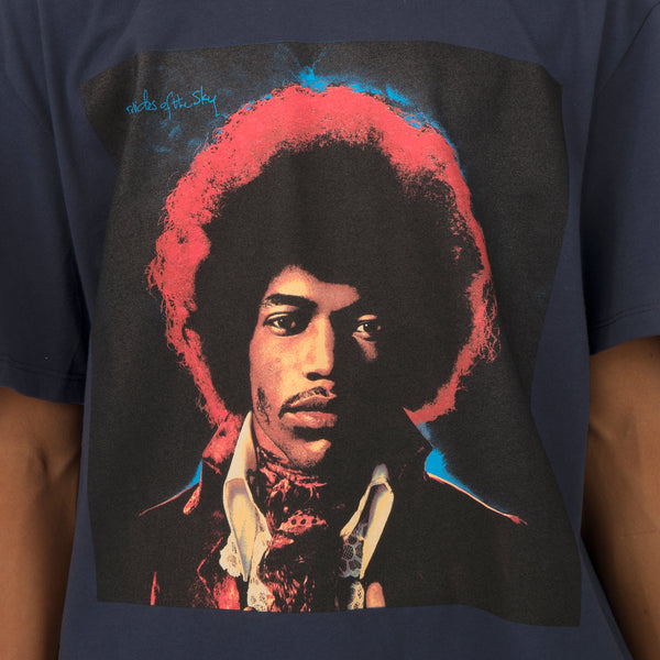 IH NOM UH NIT | Hendrix Sky T-Shirt Navy - Concrete