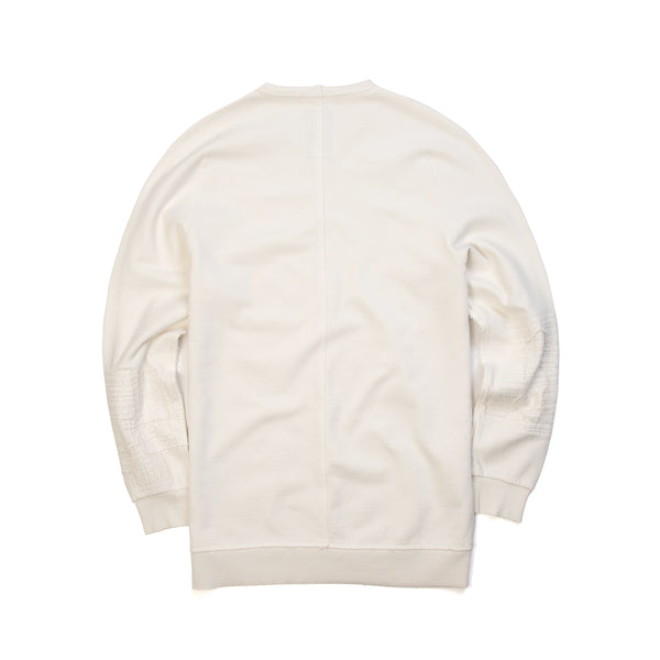 maharishi | Boro Crew Sweat White - Concrete