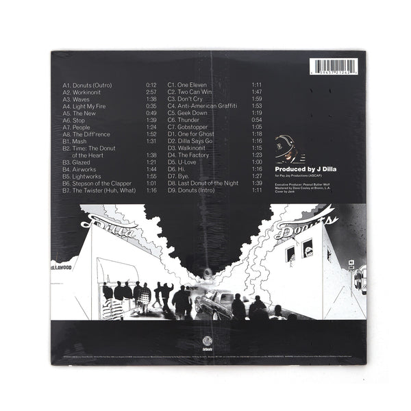 J Dilla Jay Dee Donuts 2LP (Smile Cover) - Concrete