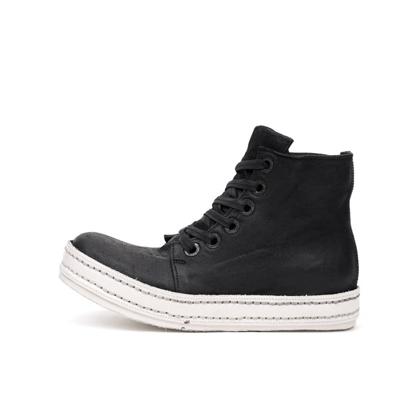 James Kearns 6Hole ASM Waxed Black/White - Concrete