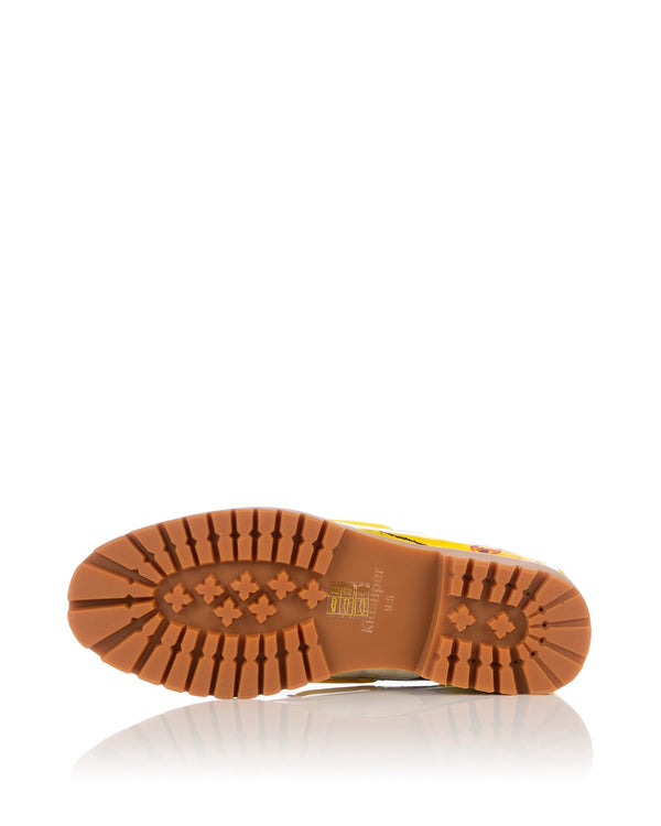 KidSuper | Painted Lug Loafer Yellow - Concrete