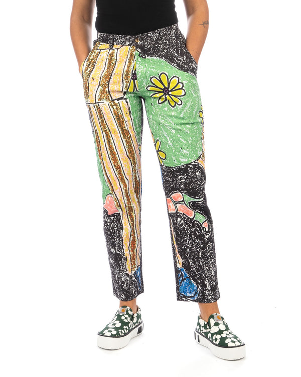 KidSuper | It's A Ball Suit Pant Multi - Concrete