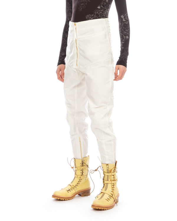 KANGHYUK | Airbag Ainti-G Trousers Off White - Concrete