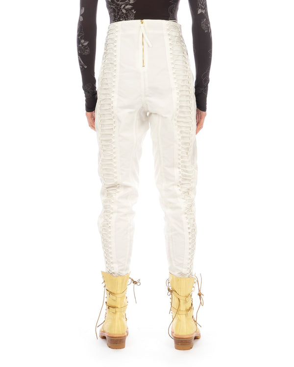 KANGHYUK | Airbag Ainti-G Trousers Off White - Concrete