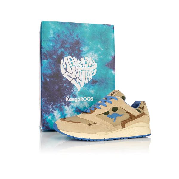KangaROOS | Ultimate 'Veteran 2' 'MIG' Beige / Blue - Concrete