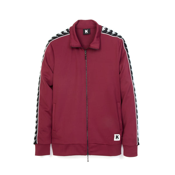 Kappa Kontroll Banda Jacket Red Rododendro - Concrete
