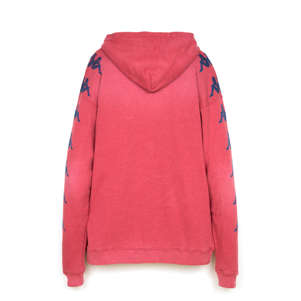 Kappa x Danilo Paura 'Okan' Oversized Hoodie Red - Concrete