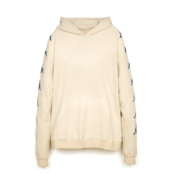 Kappa x Danilo Paura 'Okan' Oversized Hoodie Cream - Concrete