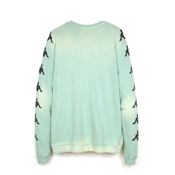 Kappa x Danilo Paura 'Uzai' Crewneck Light Green - Concrete