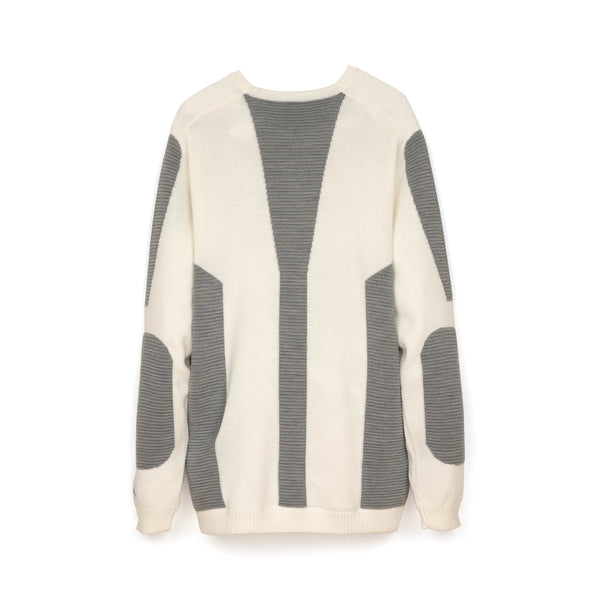 Kappa Kontroll Ottoman Knit White Gardenia - Concrete