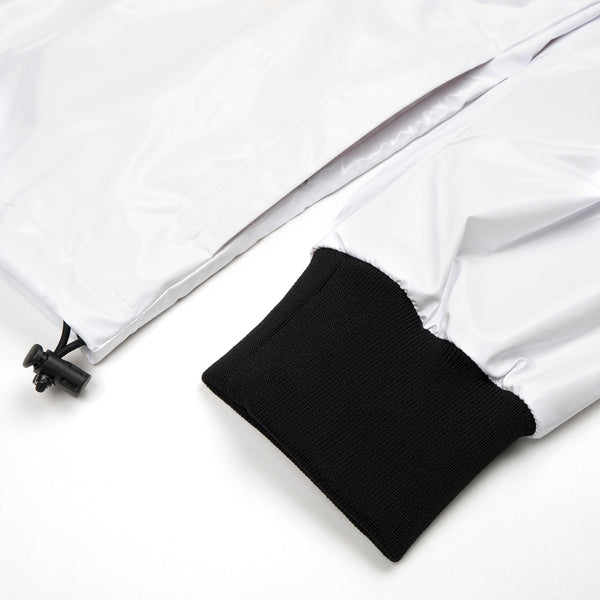 Kappa Kontroll Light Windbreaker Jacket White - Concrete