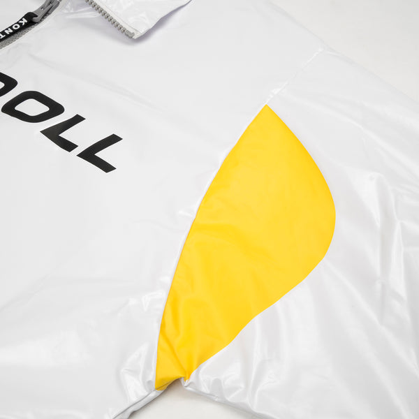 Kappa Kontroll Light Windbreaker Jacket White - Concrete