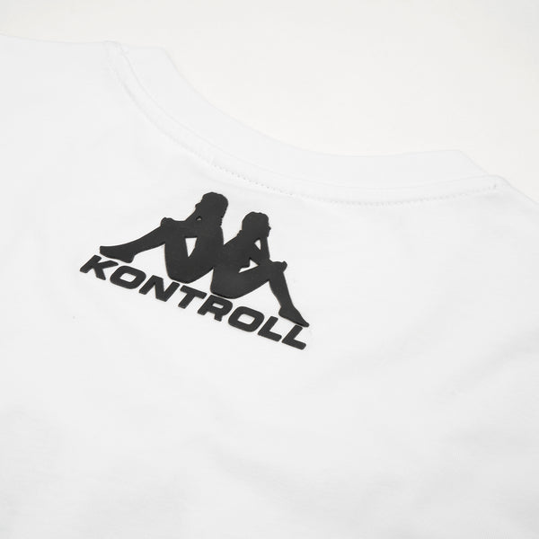 Kappa Kontroll Woman T-Shirt White - Concrete