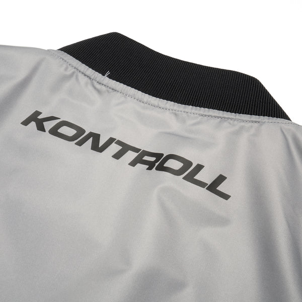Kappa Kontroll Bomber Black / Grey - Concrete