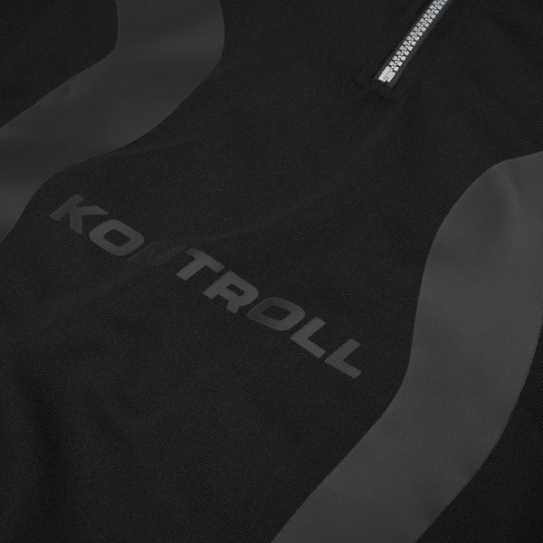 Kappa Kontroll Half Zip Banda Jacket Black - Concrete