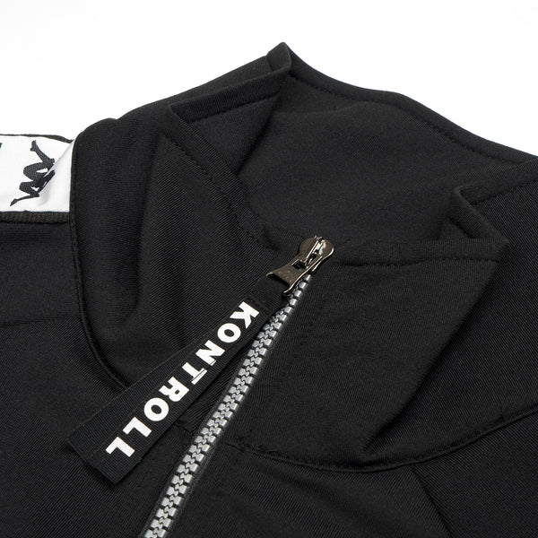 Kappa Kontroll Half Zip Banda Jacket Black - Concrete