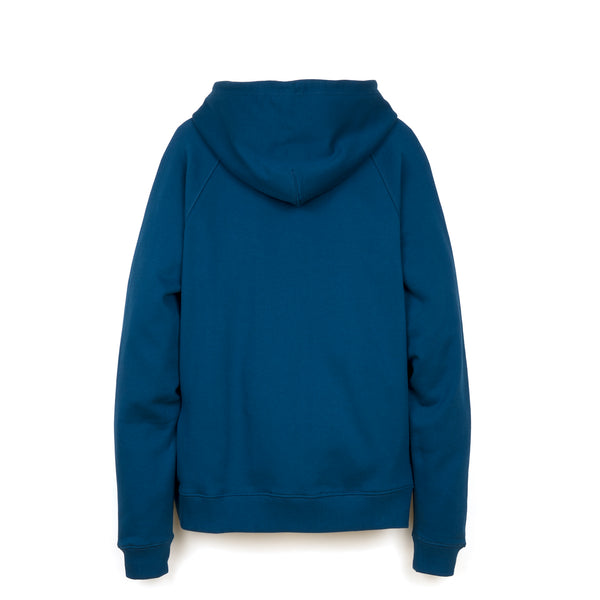 Kappa Kontroll Flames Hoodie Blue Opal / Orange - Concrete