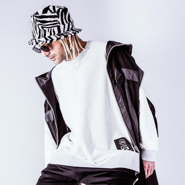 adidas Y-3 | Sheer Crew Sweater Sheer Grey - CY6842 - Concrete