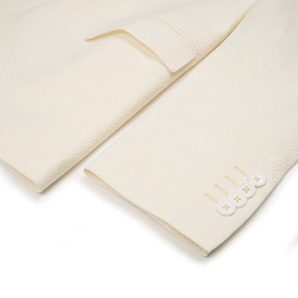LC23 | Seersucker Blazer Cream - Concrete