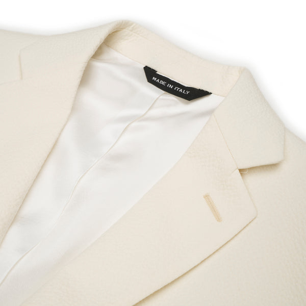 LC23 | Seersucker Blazer Cream - Concrete