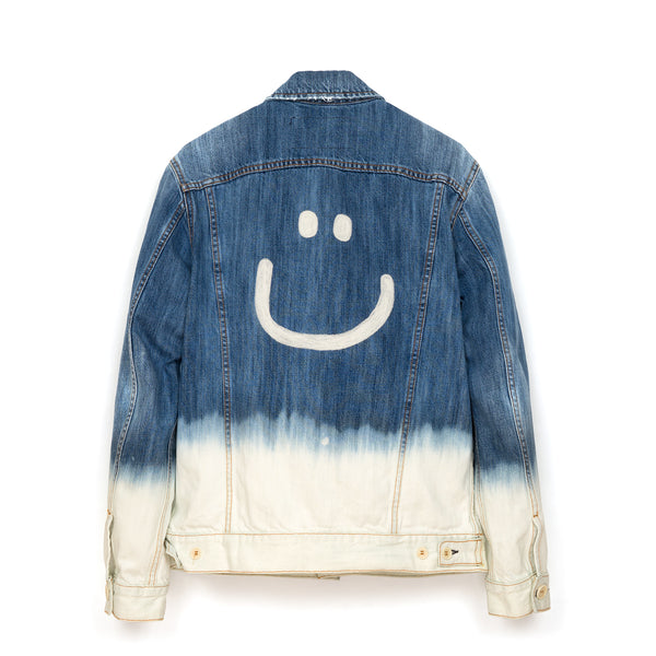 LC23 | 2 Colori Denim Jacket Blue/White - Concrete