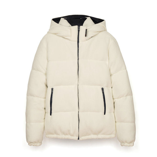 LC23 | Polartec Reversible Down Jacket White - Concrete