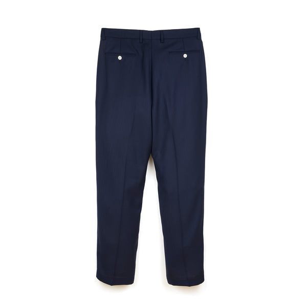 LC23 | No Crumpling Trousers Navy - Concrete