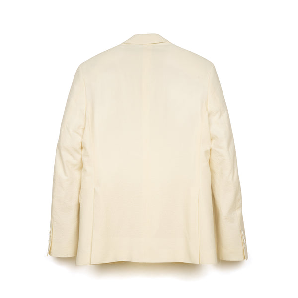 LC23 | Seersucker Blazer Cream - Concrete