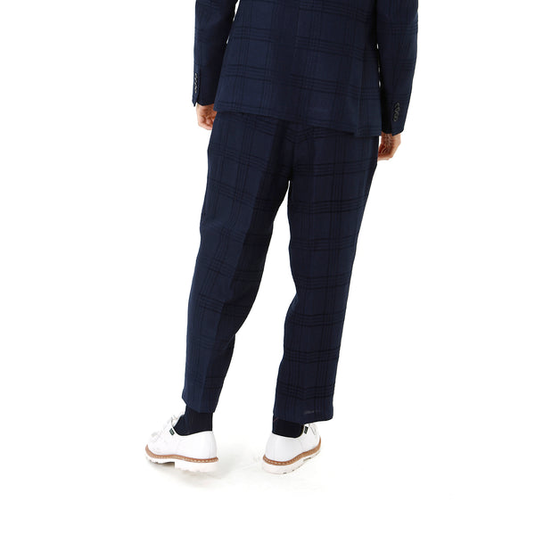 LC23 | Lino Galles Trouser Navy - Concrete